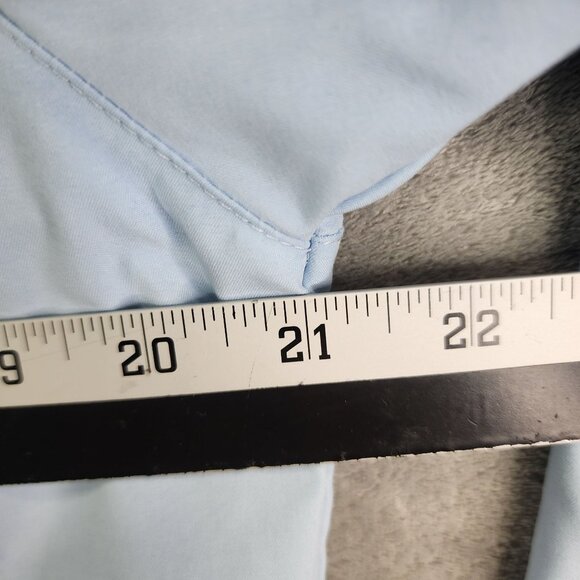 Juniors Nike Light Blue Track Jacket Full Zip Mock Neck Youth Size L (12-14) - Picture 7 of 9